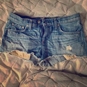 Rag and Bone denim shorts